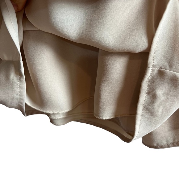 Babaton Luiz culottes in pale yellow high waist size S excellent condition - Picture 7 of 12